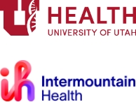 University of Utah Health and Intermountain Health logos