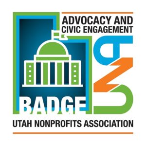 Advocacy and Civic Engagement Badge - UNA Utah Nonprofits Association