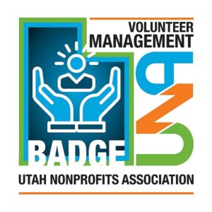 Volunteer Management Badge - UNA Utah Nonprofits Association